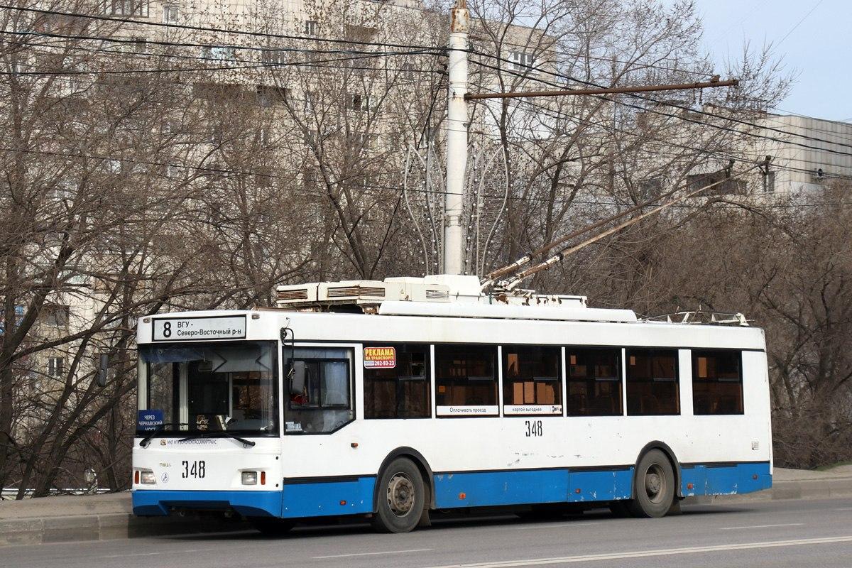 C 1 по 30 апреля будет приостановлено движение троллейбусного маршрута № 8